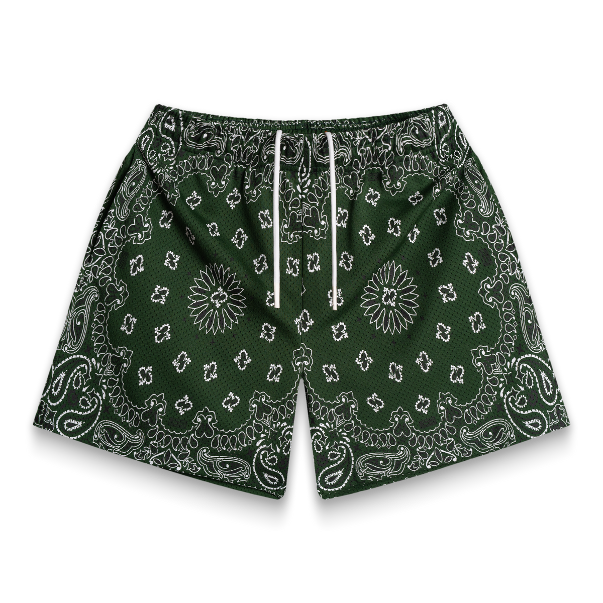 Bravest Studios Paisley Two-Tone Green Shorts – The Magnolia Park