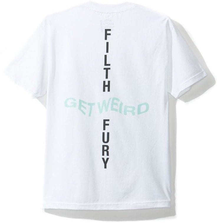 Anti Social Social Club Neighborhood Filth Fury Tee (White)