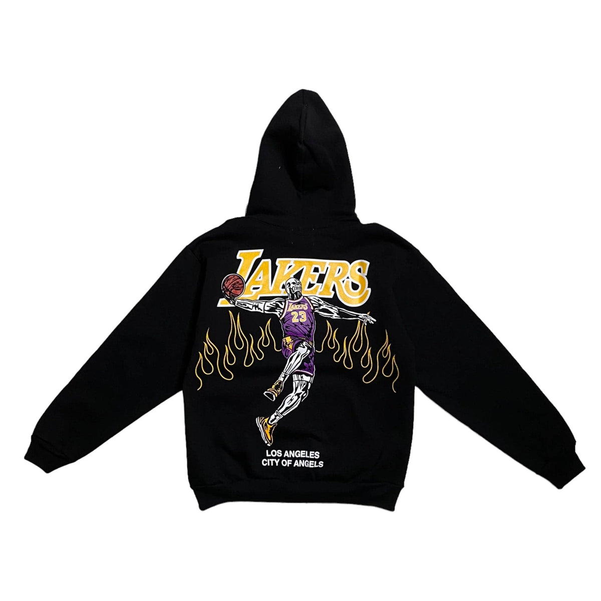 Warren Lotas x NBA Los Angeles Lakers LeBron James Hoodie Sz. L