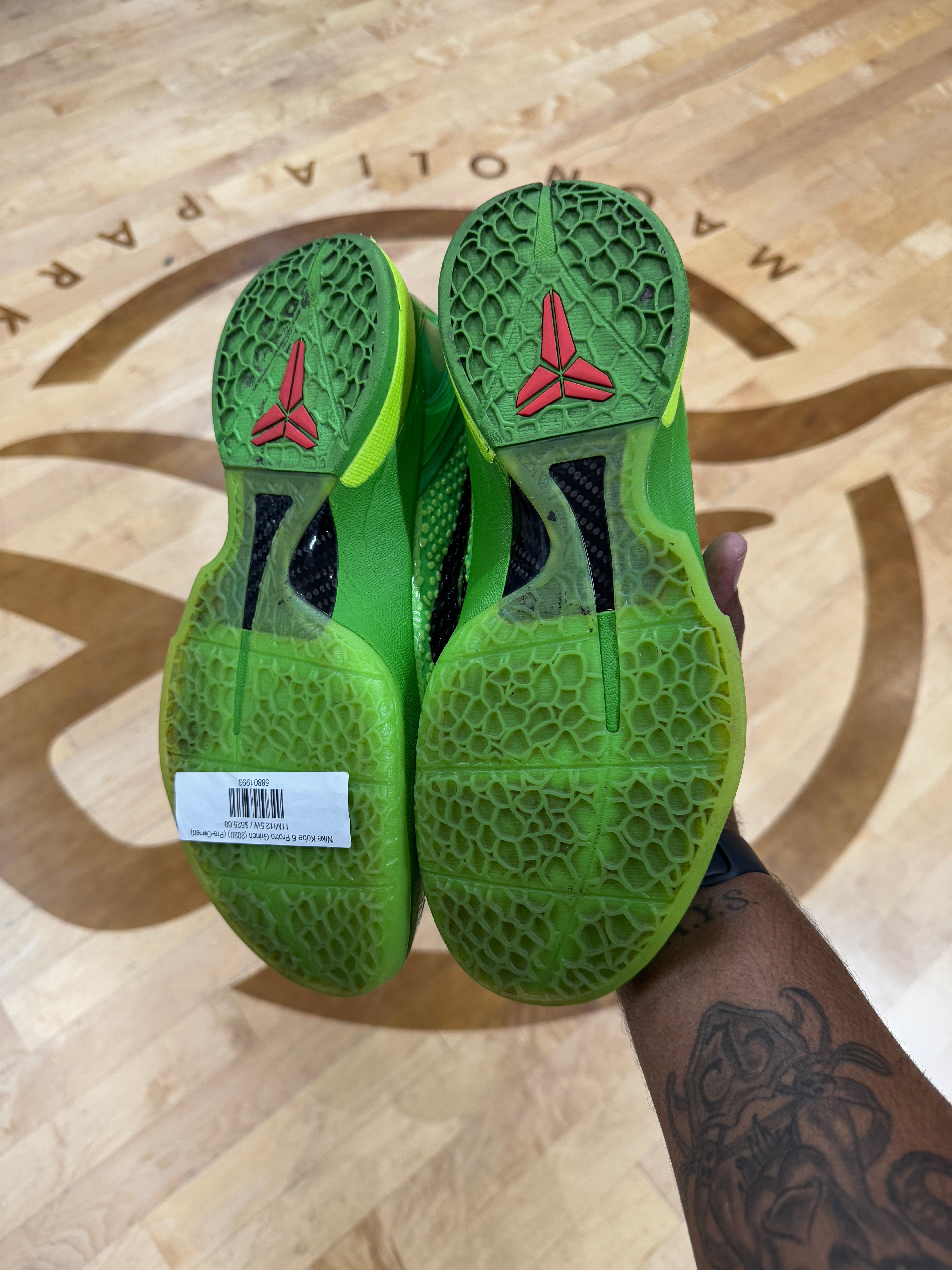 Nike Kobe 6 Protro Grinch (2020) (Pre-Owned)