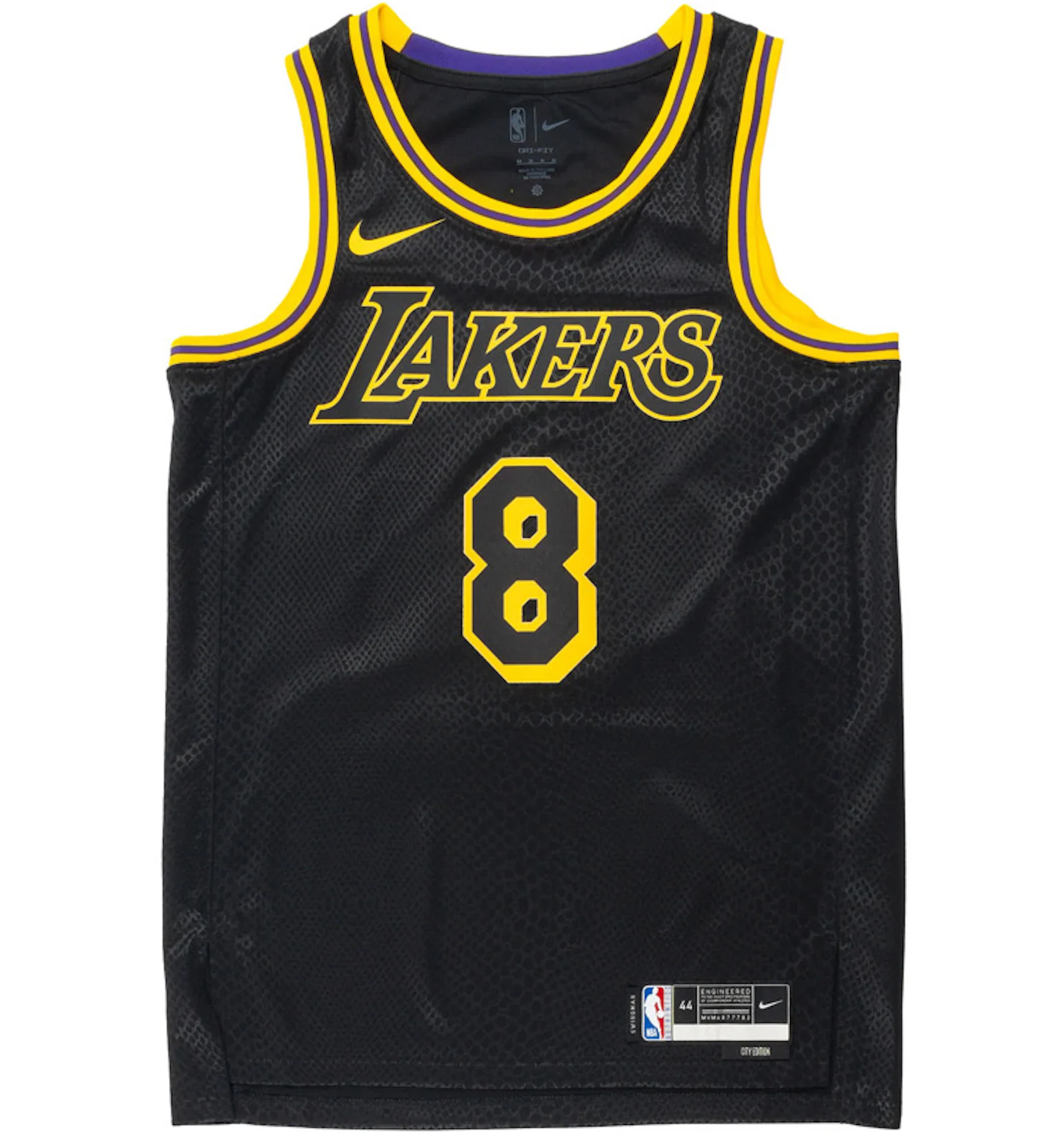 Nike Kobe Mamba Mentality Los Angeles Lakers City Edition Swingman Jersey (FW23)