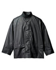 Yeezy Gap Engineered by Balenciaga Coated Cotton Light Parka - True Black