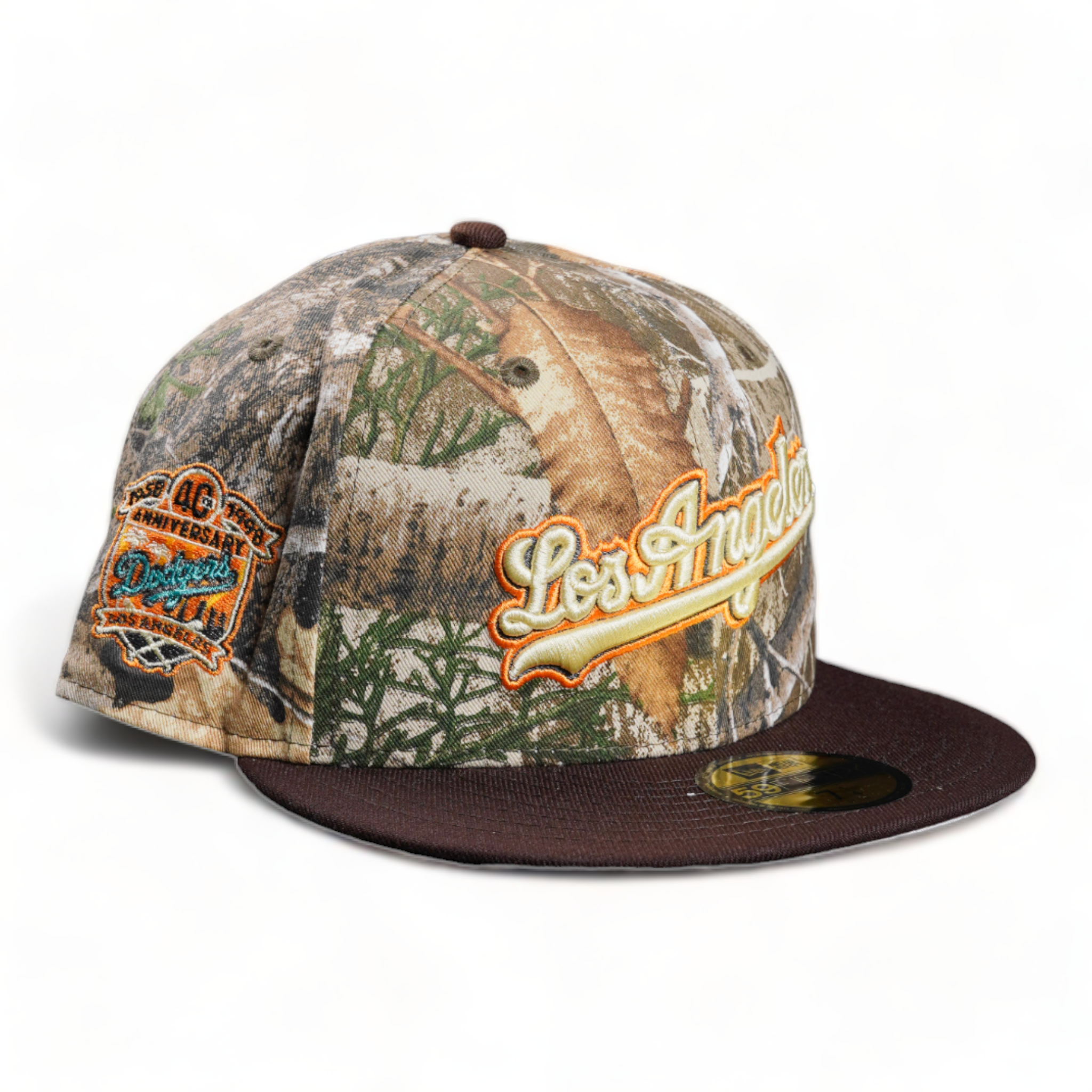 New Era 59Fifty Real Tree Fitted Los Angeles Dodgers (40th Anniversary –  The Magnolia Park