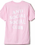 ANTI SOCIAL SOCIAL CLUB - LOGO TEE 2 (PINK) - The Magnolia Park