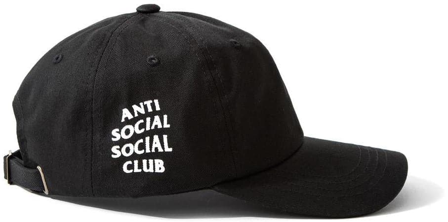 ANTI SOCIAL SOCIAL CLUB - WEIRD CAP (BLACK) - The Magnolia Park