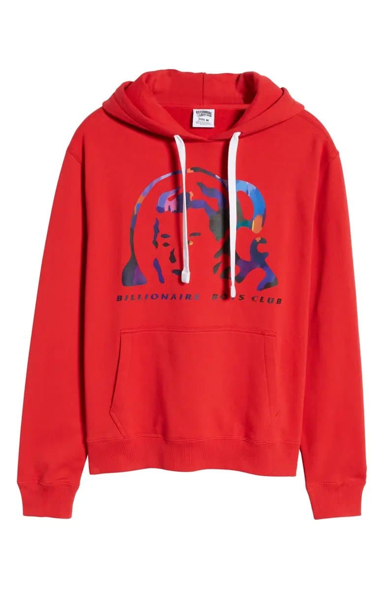 BILLIONAIRE BOYS CLUB - BB MISSION COMMAND HOODIE (RED) - The Magnolia Park