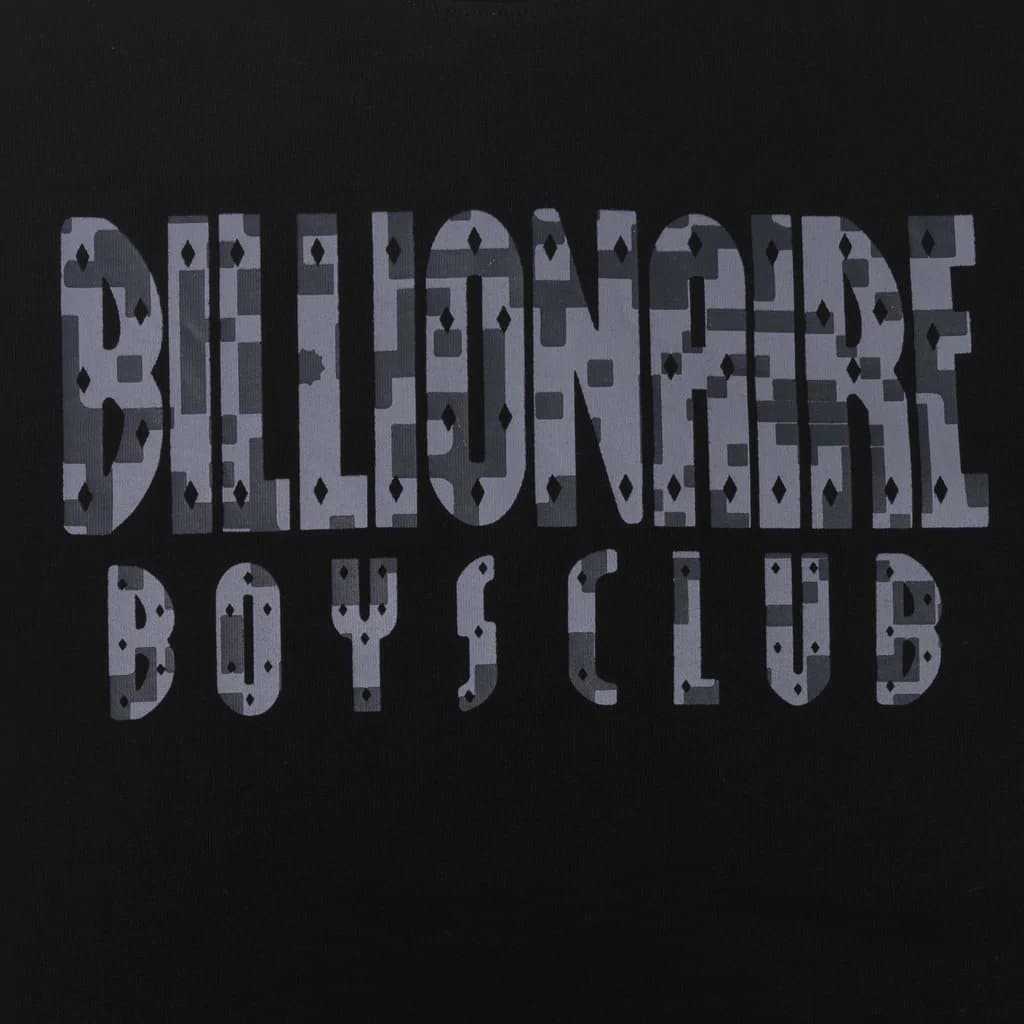 BILLIONAIRE BOYS CLUB - BB STRAIGHT QR SS TEE (BLACK) - The Magnolia Park