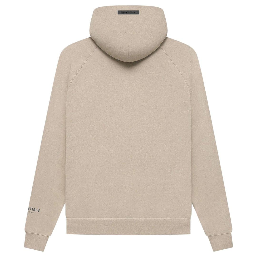 FEAR OF GOD ESSENTIALS CORE COLLECTION PULLOVER HOODIE - STRING/TAN - The Magnolia Park