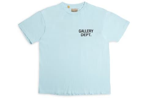 GALLERY DEPT. - SOUVENIR T-SHIRT (BABY BLUE) - The Magnolia Park