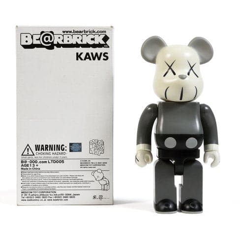 Bearbrick Robocon 400% Red/Grey