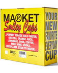 Market Smiley Mug 4 Piece Set - Yellow - The Magnolia Park