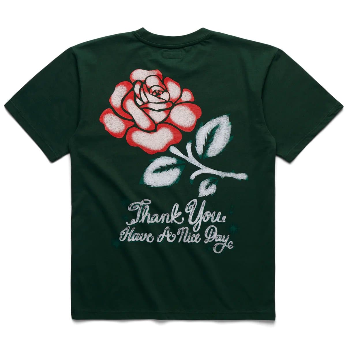 MARKET - THANK YOU ROSE TEE (EVERGREEN) - The Magnolia Park
