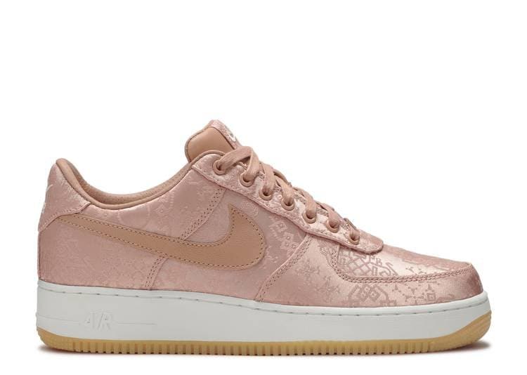 NIKE AIR FORCE 1 LOW - CLOT ROSE GOLD SILK - The Magnolia Park