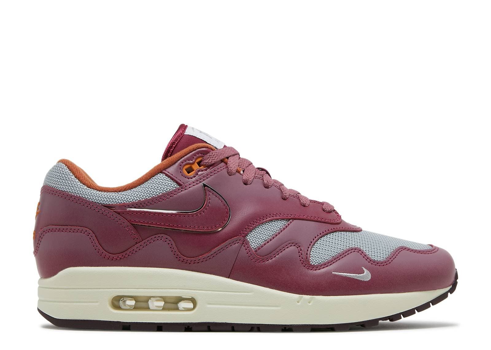 Nike Air Max 1 Patta Waves Rush Maroon (with Bracelet) - The Magnolia Park