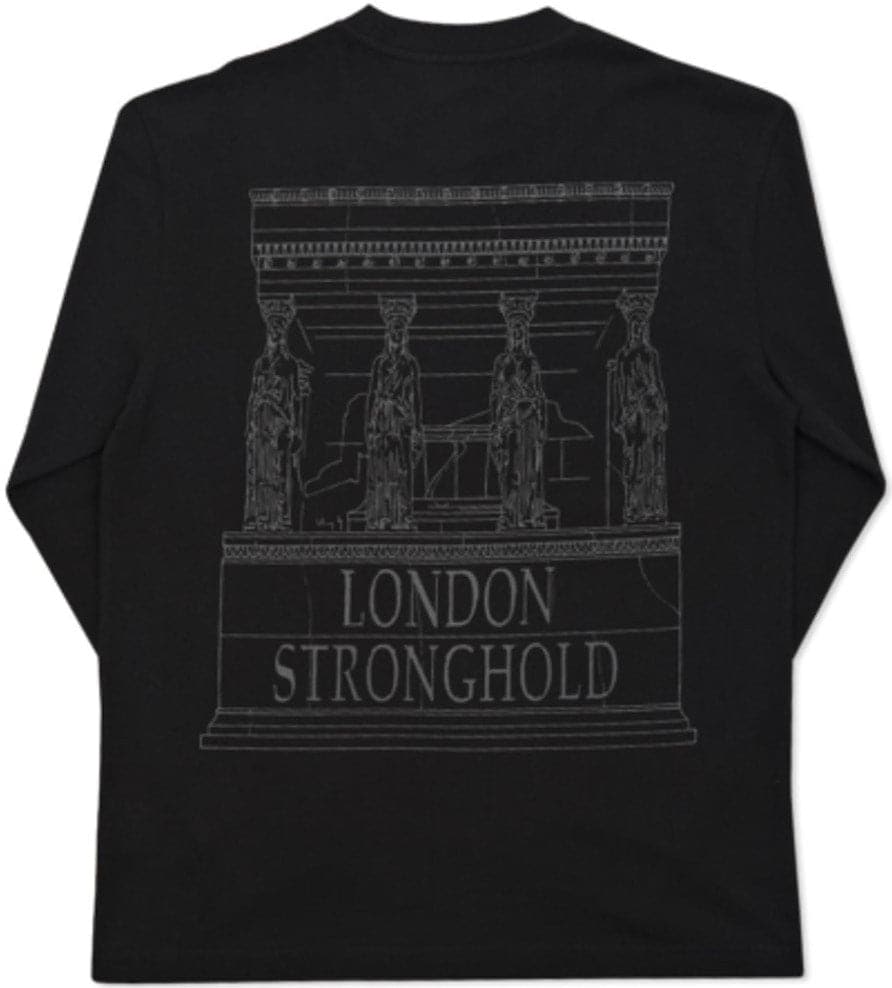 Palace London Stronghold L/S Tee (Black) - The Magnolia Park