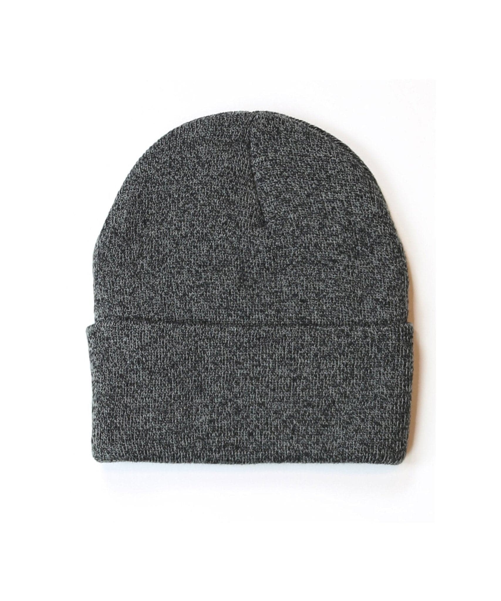 PAPER PLANES - PATCH SKULLY BEANIE (HEATHER CHARCOAL) - The Magnolia Park