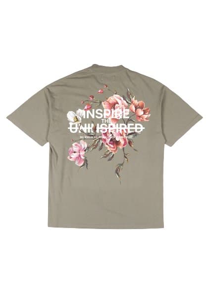 SWORN TO US - ETHIS FLORAL TEE (SAGE) - The Magnolia Park